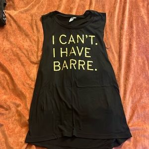 Workout Tank Barre